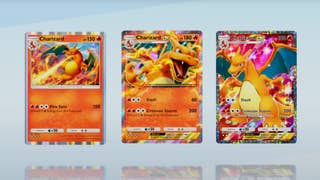 Charizard cards in Pokemon TCG Pocket.