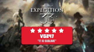 Clair Obscur Expedition 33 review header that reads: It is sublime. 5 stars.