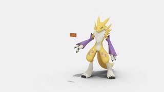 Screenshot from Digimon mobile card game tease video