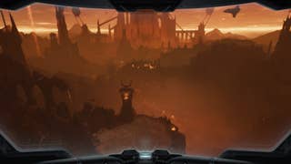 The Slayer is inside of the Atlan in DOOM: The Dark Ages' Hellbreaker chapter