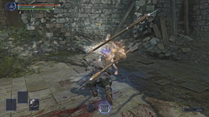 The Raider using his character skill in Elden Ring Nightreign