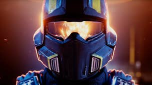 A Helldiver looking at burning Super Earth in Helldivers 2.