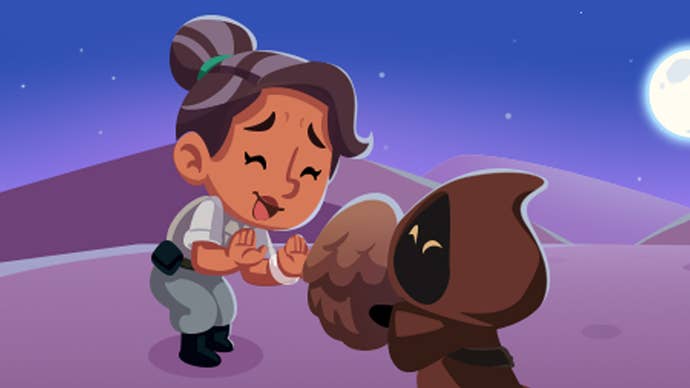 Artwork for the Star Wars-themed Monopoly Go Jawa Treasures event.