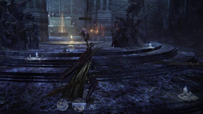Ironeye can be seen watching Duchess run toward the Noklateo, Shrouded City reward in Elden Ring: Nightreign