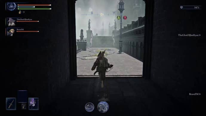 Ironeye can be seen running through Noklateo, Shrouded City in Elden Ring: Nightreign