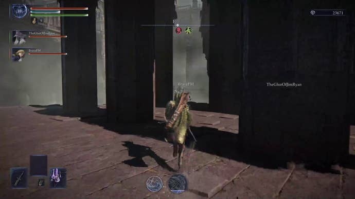 Ironeye can be seen running through Noklateo, Shrouded City in Elden Ring: Nightreign