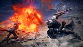 The Executor and Wylder can both be seen attacking an enemy in key artwork for Elden Ring: Nightreign