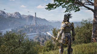 The Imperial City in the Oblivion remaster.