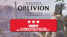 An Oblivion Remastered review header.