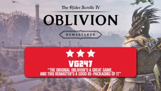 An Oblivion Remastered review header.