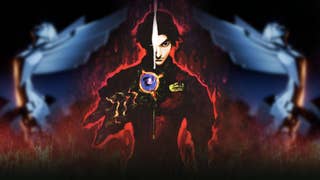 Onimusha art over two Game Awards statues
