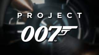 The logo and background for IO Interactive's latest dev title; project 007.