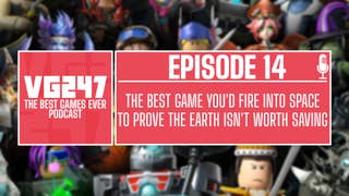 VG247 Best Games Ever Podcast image highlighting the best game you're fire into space